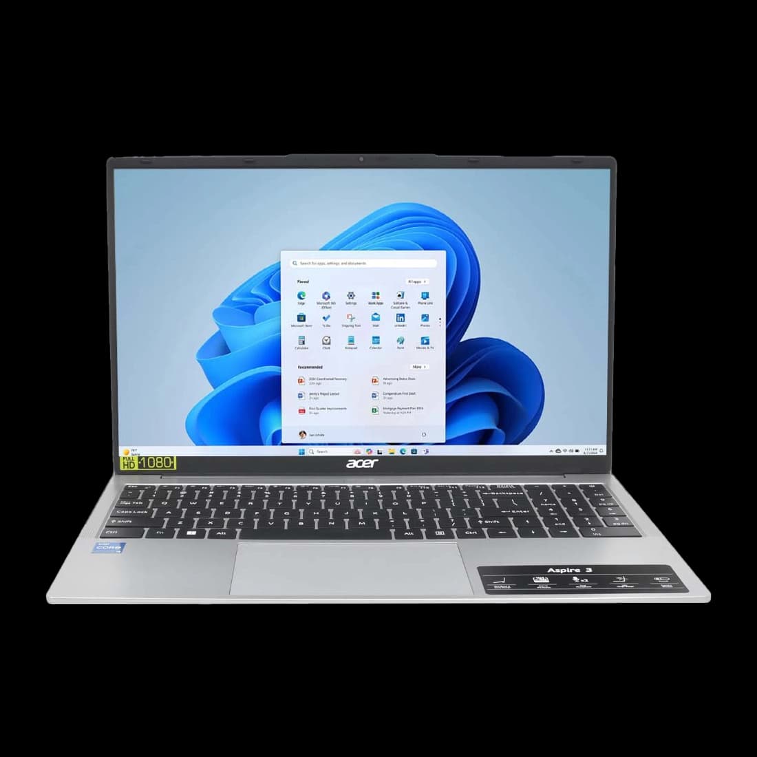 لپ تاپ 15.6 اینچی ایسر Aspire 3 (2025) A325-45 Intel N4500 8GB 512GB SSD IPS — تصویر ۵