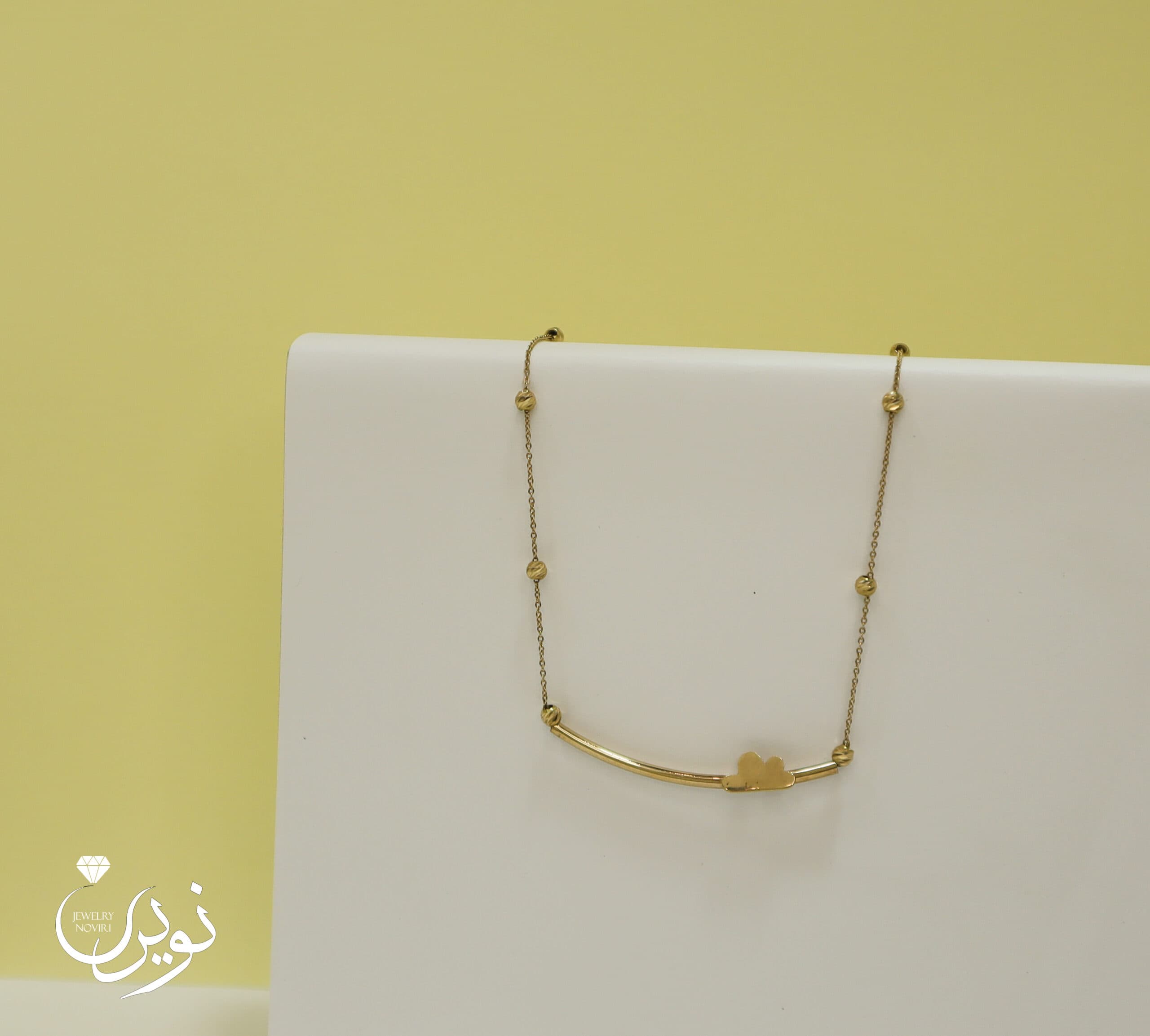 گردنبند بدون اجرت طلا زنانه ظریف N010