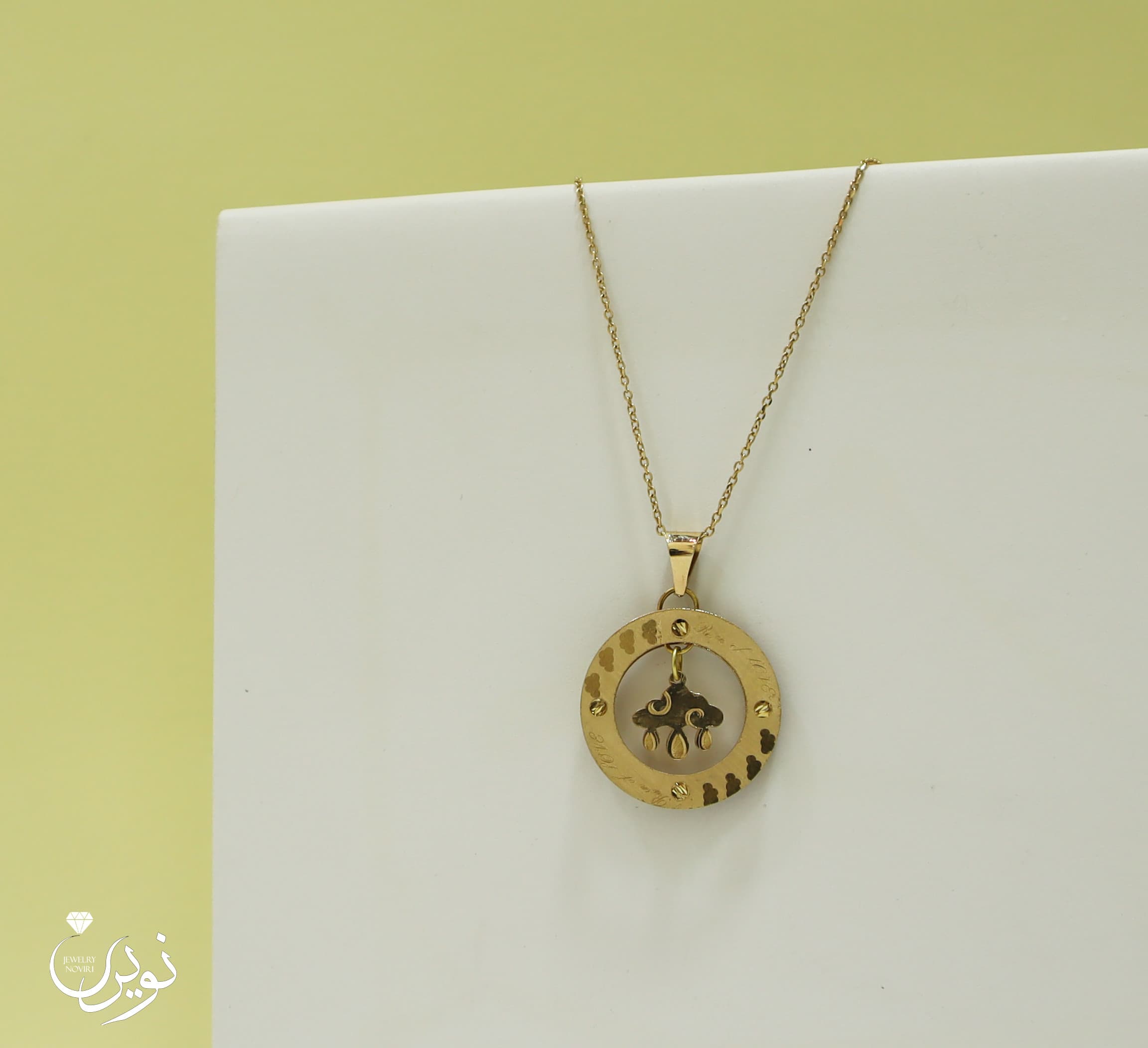 گردنبند طلا زنانه N005 — تصویر ۲