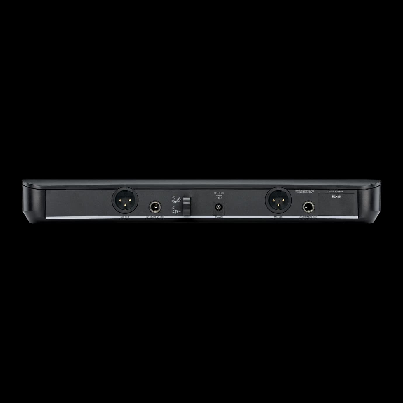 میکروفون بیسیم Shure BLX288/SM58 — تصویر ۲