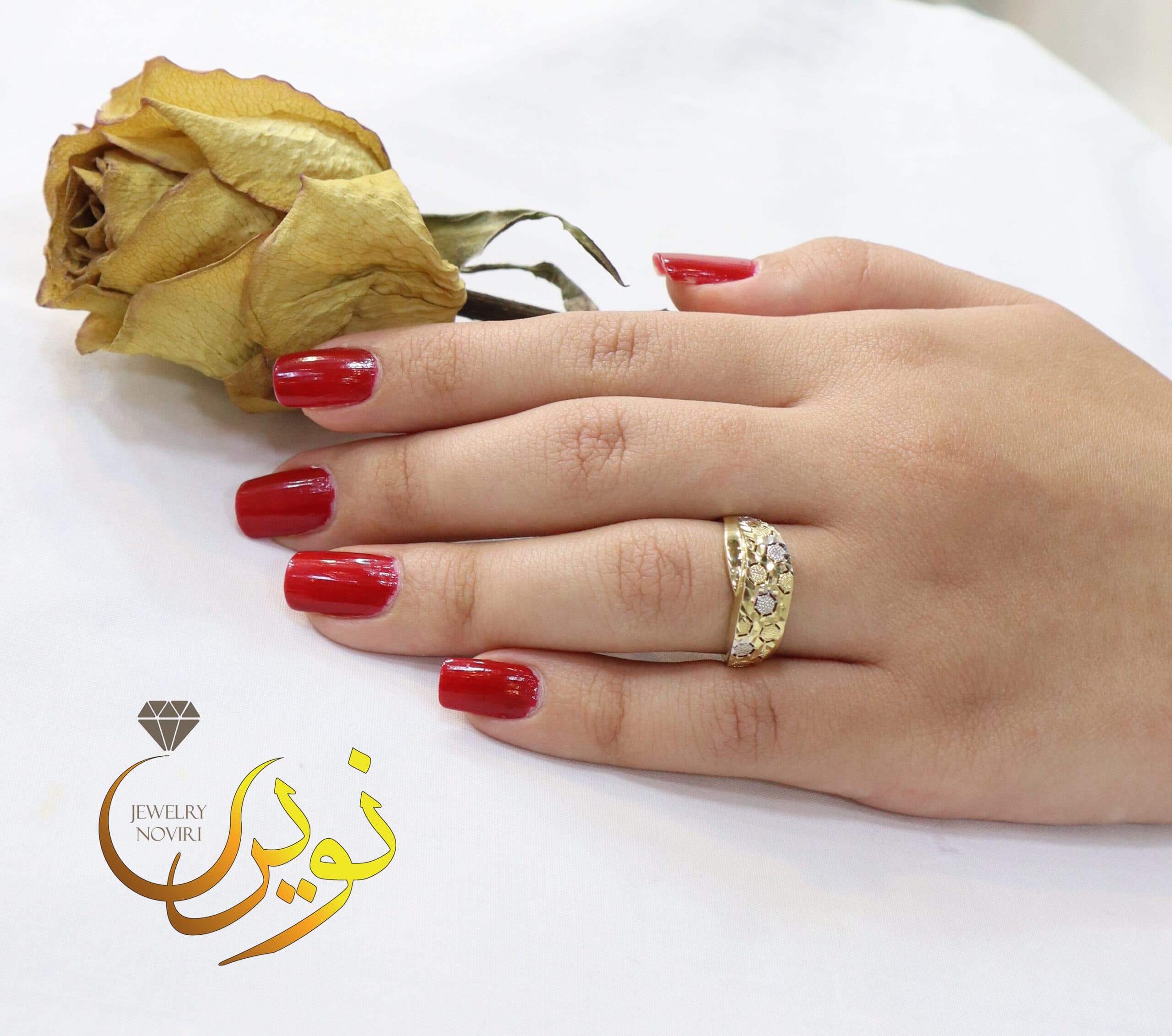 انگشتر طلا فیوژن R008