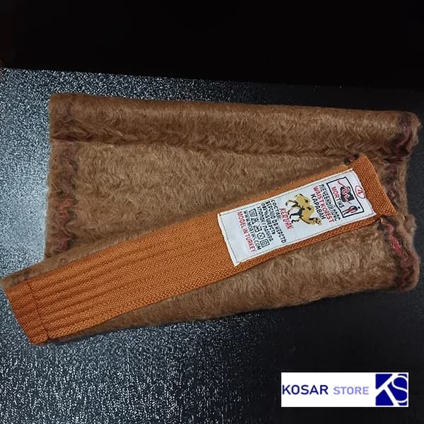 شکم بند و کلیه بند پشمی شتری سایز متوسط M — تصویر ۲