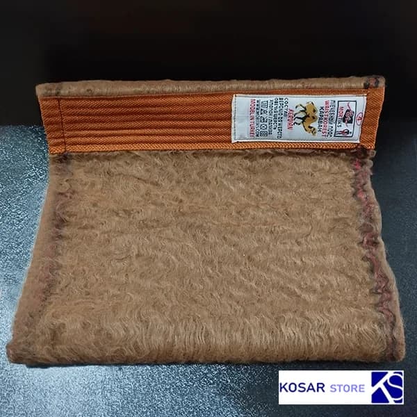 شکم بند و کلیه بند پشمی شتری سایز متوسط M — تصویر ۳