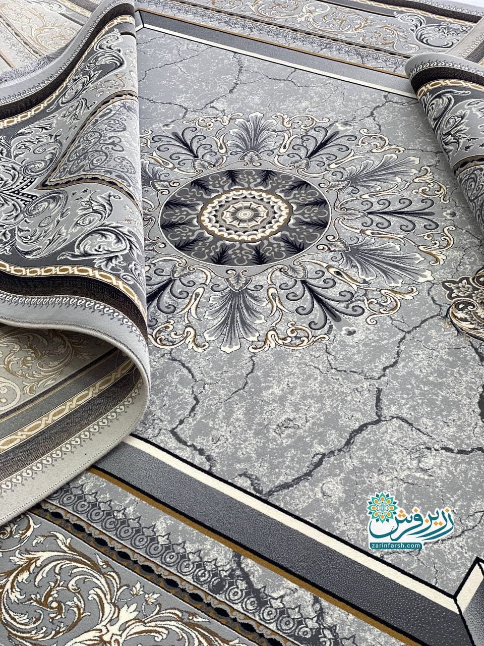 فرش کویر فیلی 700 شانه – تمام نخ اکریلیک — تصویر ۲