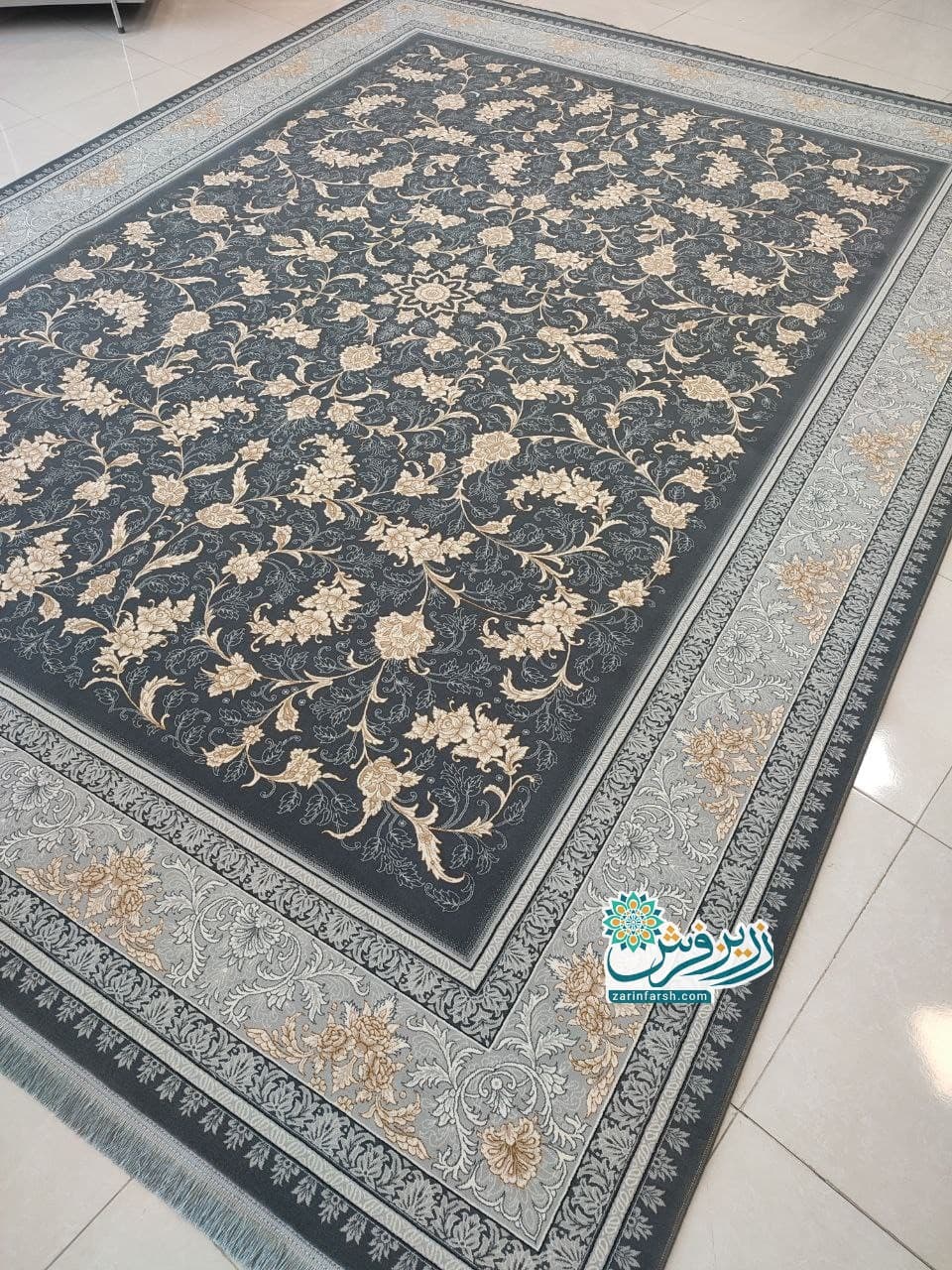 فرش نگار دودی 700 شانه – تمام نخ اکریلیک