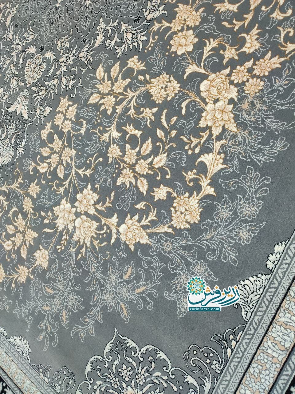 فرش تندیس دودی 700 شانه – تمام نخ اکریلیک — تصویر ۳