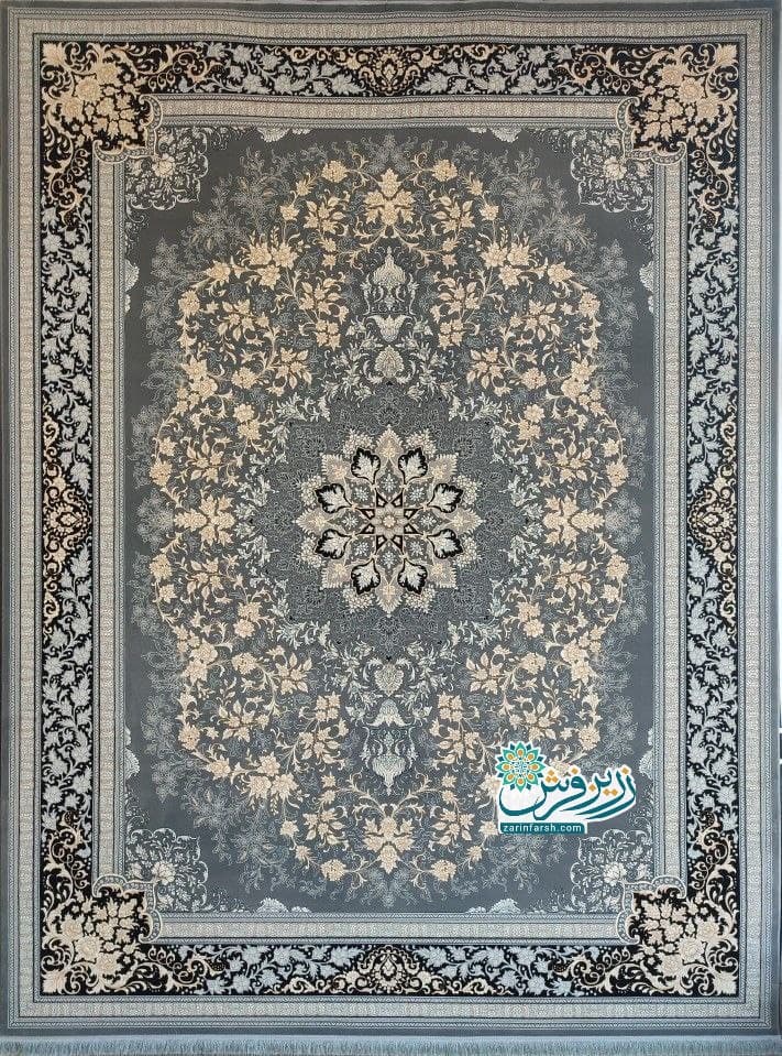 فرش تندیس دودی 700 شانه – تمام نخ اکریلیک — تصویر ۲