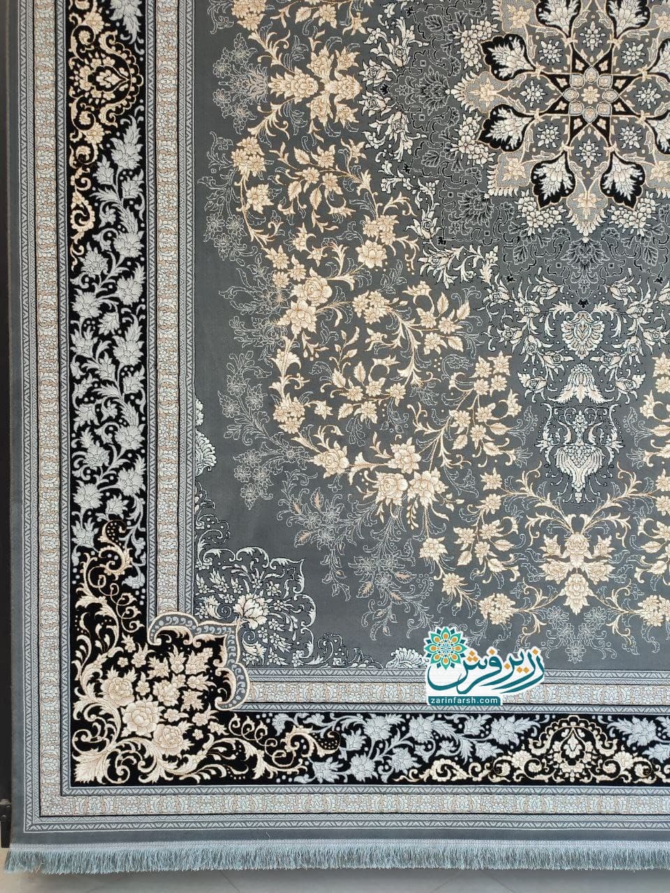 فرش تندیس دودی 700 شانه – تمام نخ اکریلیک — تصویر ۴