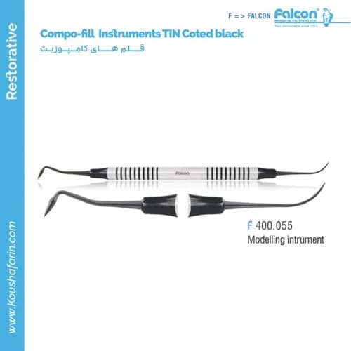 قلم کامپوزیت Modelling Instrument TIN Coted Black // فالکن