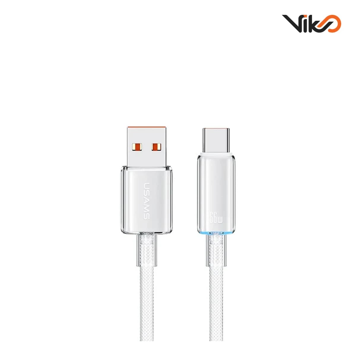 کابل تبدیل USB به Type-C یوسمز مدل US-SJ658 طول 1.2 متر — تصویر ۳