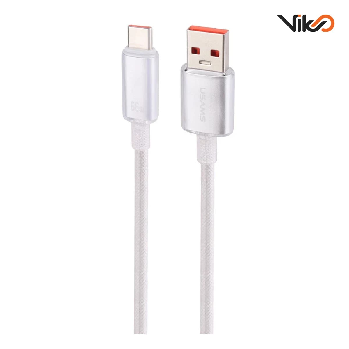 کابل تبدیل USB به Type-C یوسمز مدل US-SJ658 طول 1.2 متر — تصویر ۲