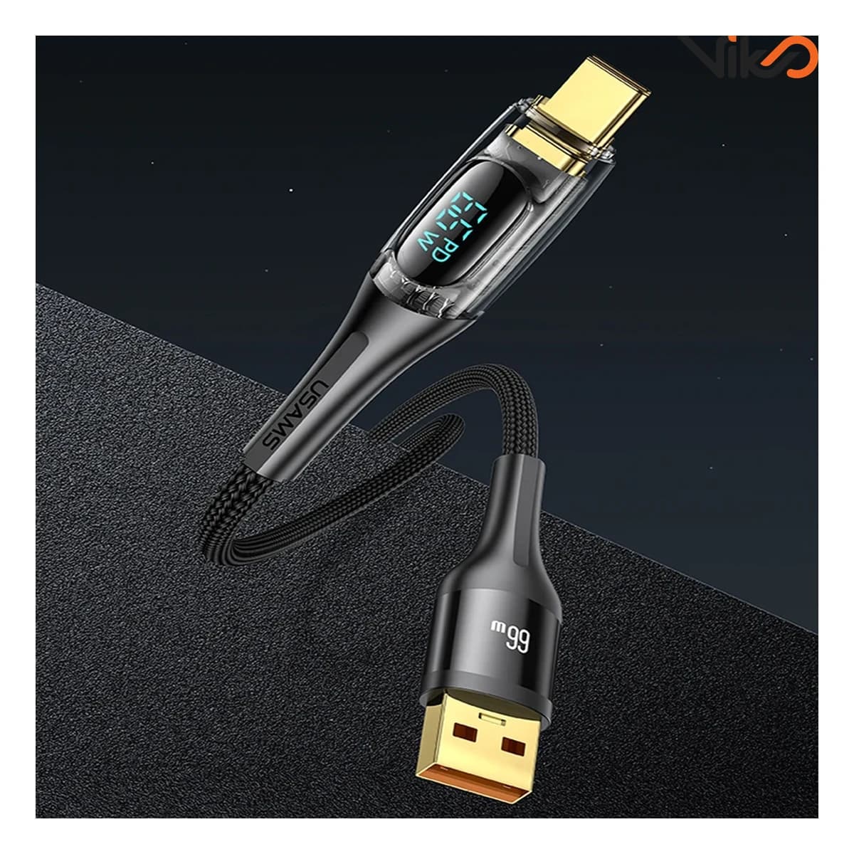 کابل تبدیل USB به Type-C یوسمز مدل US-SJ592 طول 1.2 متر — تصویر ۴