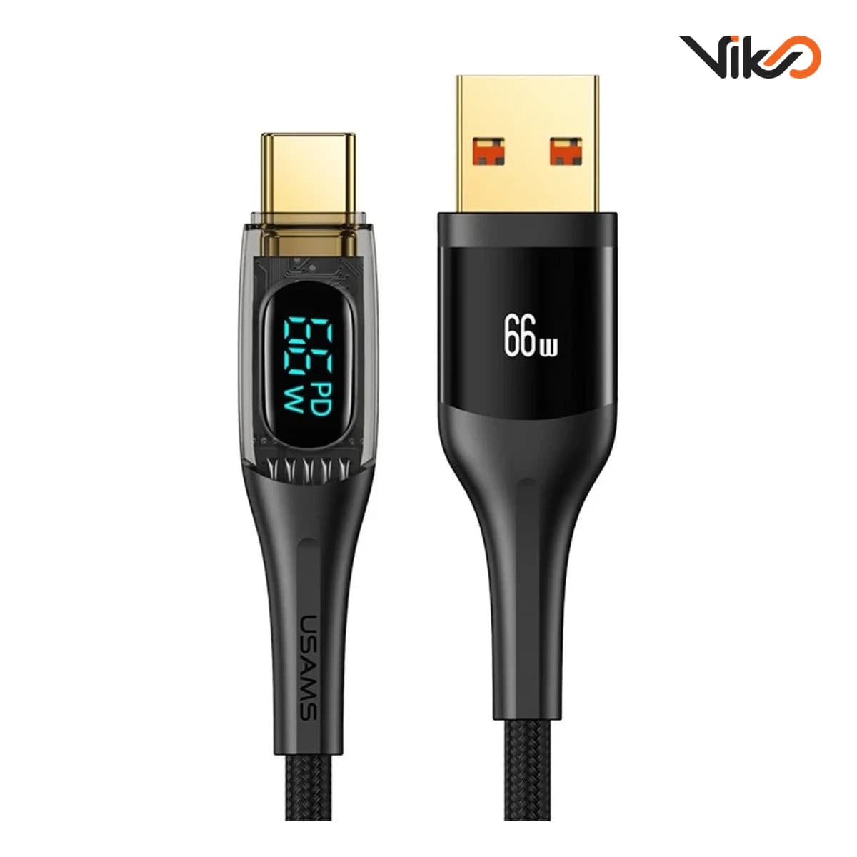 کابل تبدیل USB به Type-C یوسمز مدل US-SJ592 طول 1.2 متر