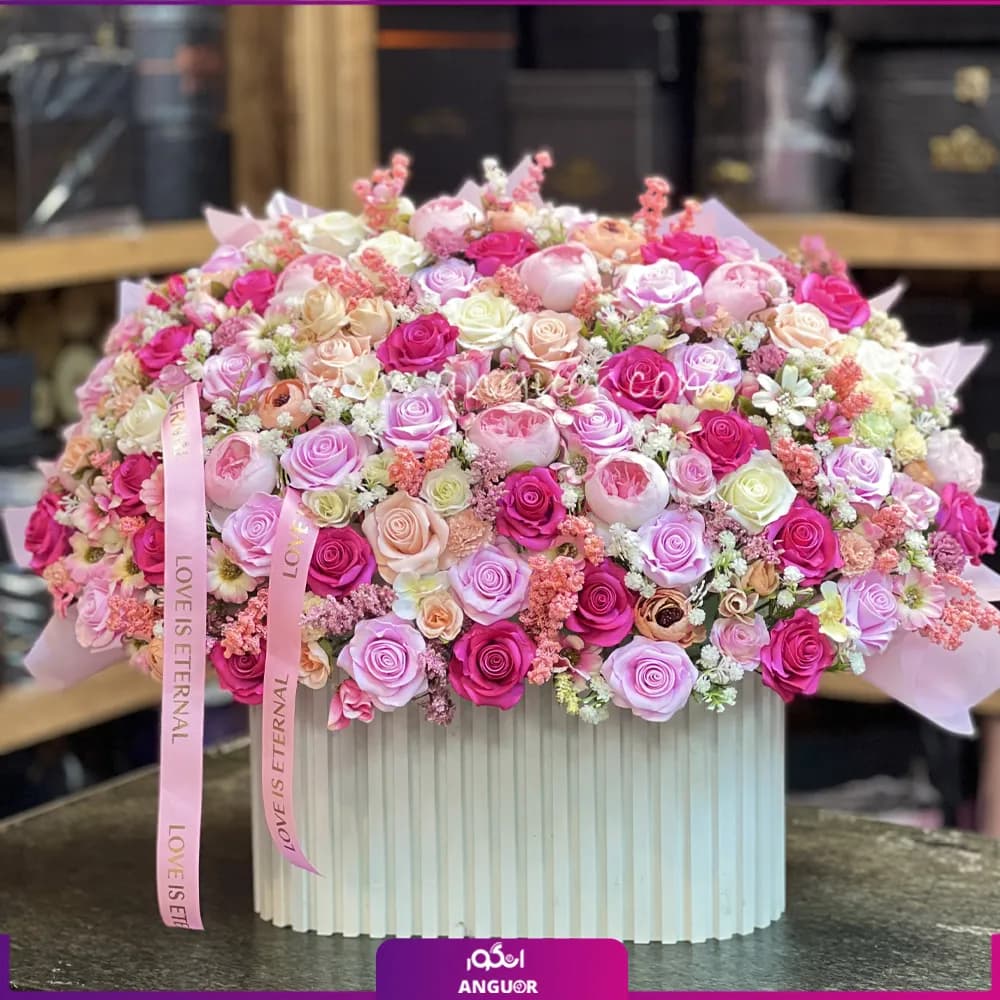 باکس گل مصنوعی همیشه بمان