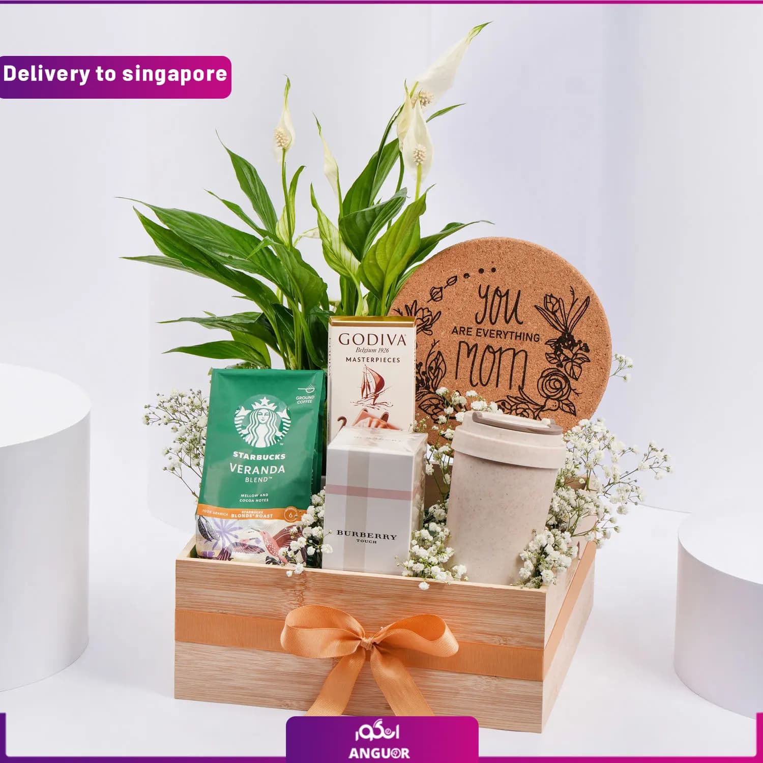 باکس گل و هدیه (تحویل در سنگاپور)