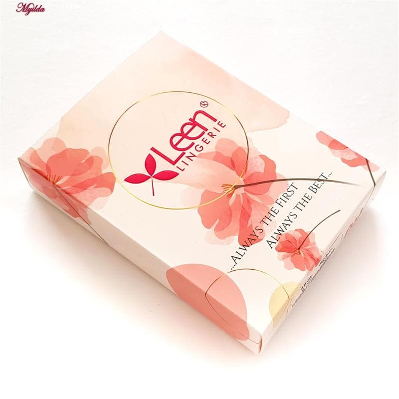 سوتین زنانه لین مدل لبه گیپوری فنردار سفید کد 4681-521 — تصویر ۸