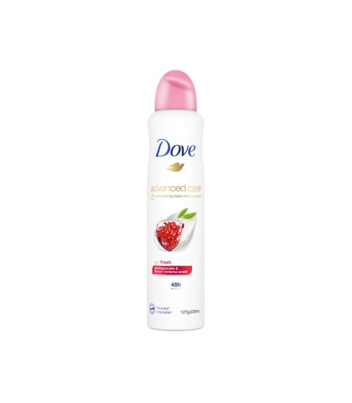 اسپری بدن داو Go Fresh Pomegranate & Lemon Verbena