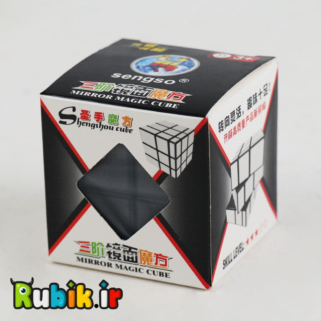 روبیک حجمی آینه ای 3×3 شنگ شو خاکستری — تصویر ۲