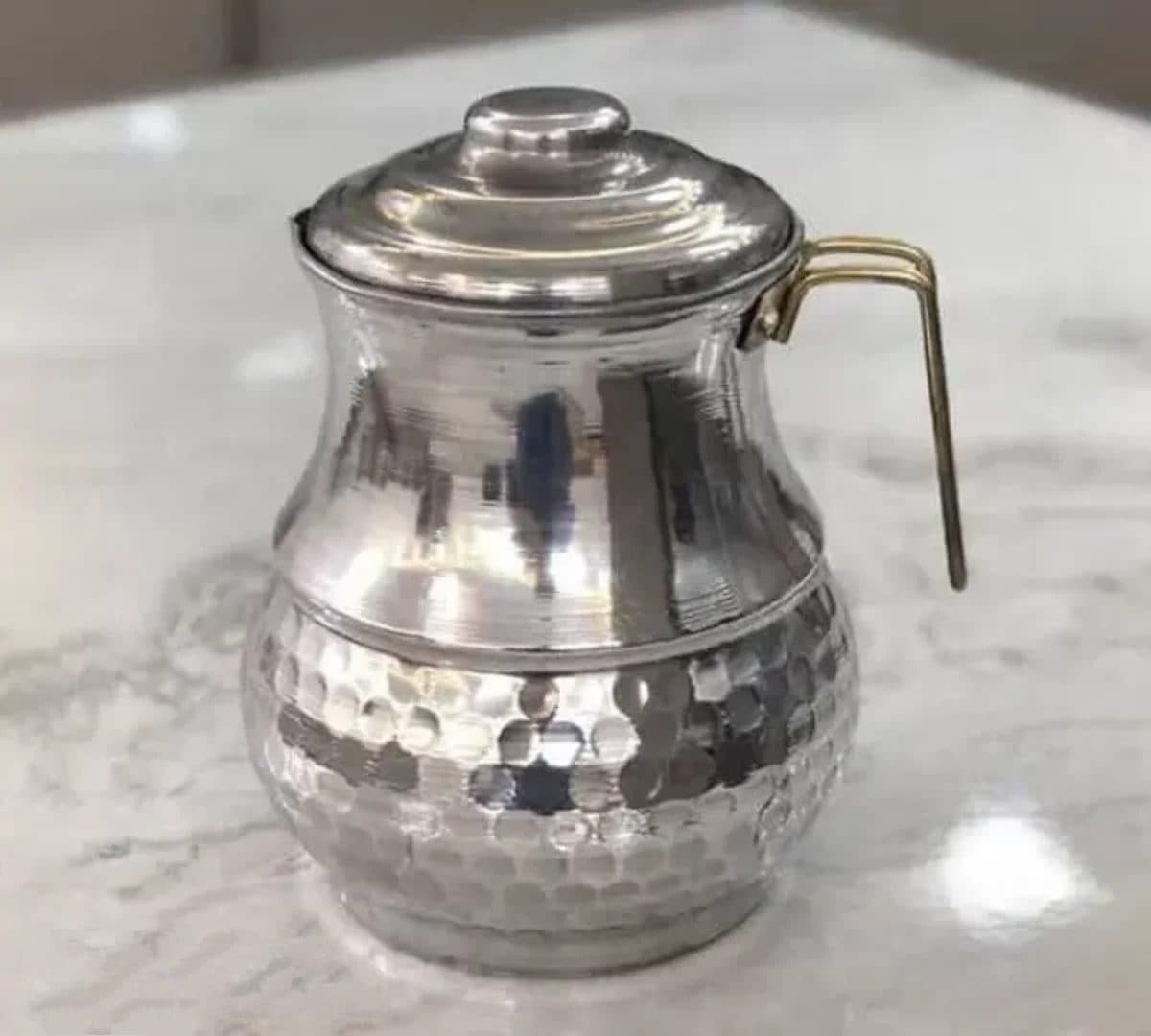 پارچ روحی چکشی درب دار