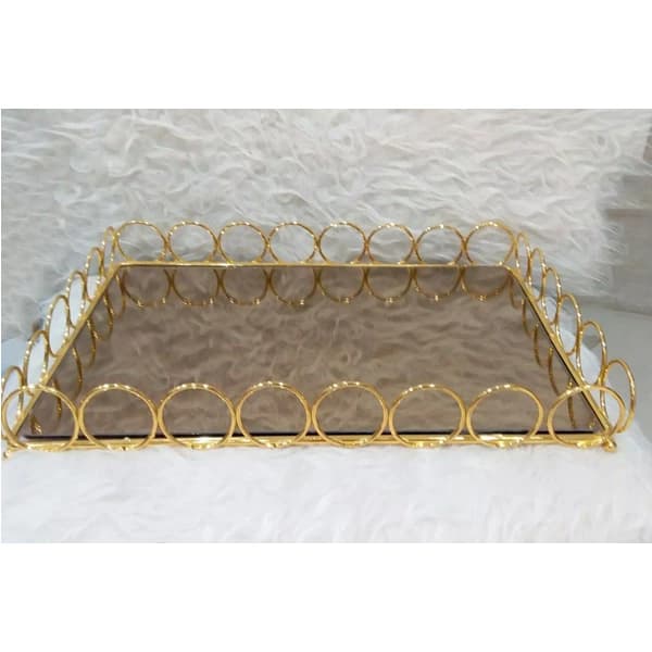 سینی مدل کف آینه ای طرح المپیک (کپی)