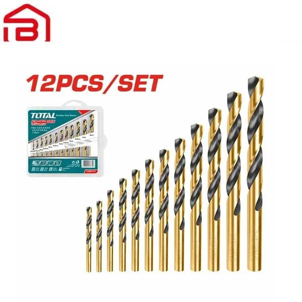 ست 12 عددی مته کبالت توتال مدل TACSD0125