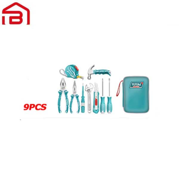ست 9 عددی ابزار کیفی توتال مدل THKTHP90097