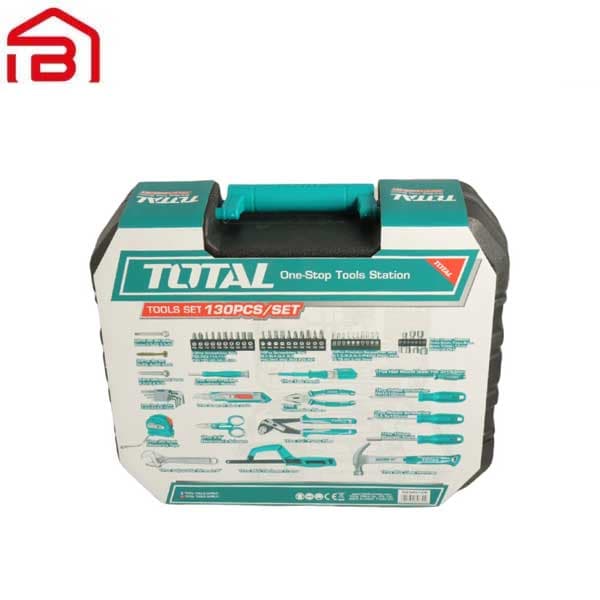ست 130 عددی ابزار کیفی توتال مدل THKTHP21306 — تصویر ۲