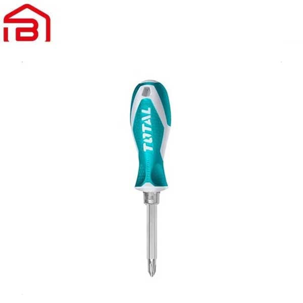 پیچ گوشتی مشتی دو طرفه بلند توتال مدل THT250226