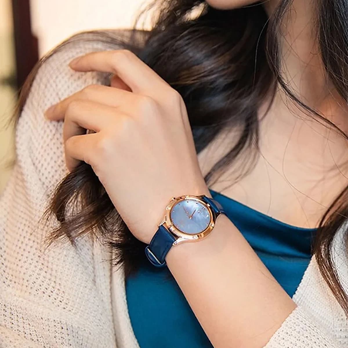 ساعت مچی زنانه کاسیو شین Casio Sheen SHE-4546PGL-2AUDF — تصویر ۵