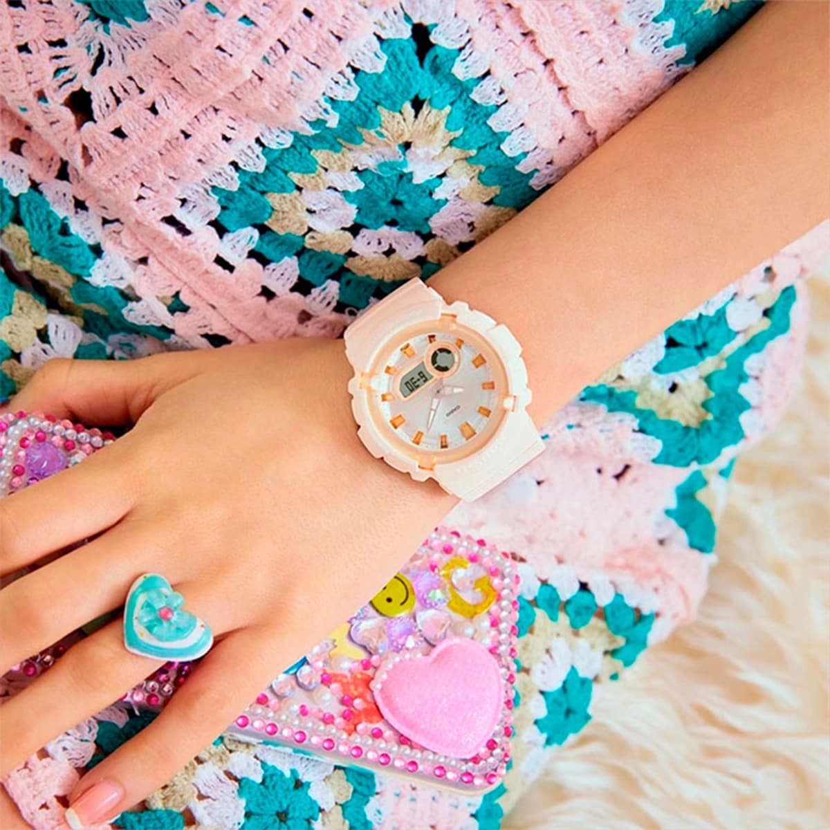 ساعت مچی زنانه کاسیو بیبی جی مدل Casio Baby-G BGA-280SW-4ADR — تصویر ۷