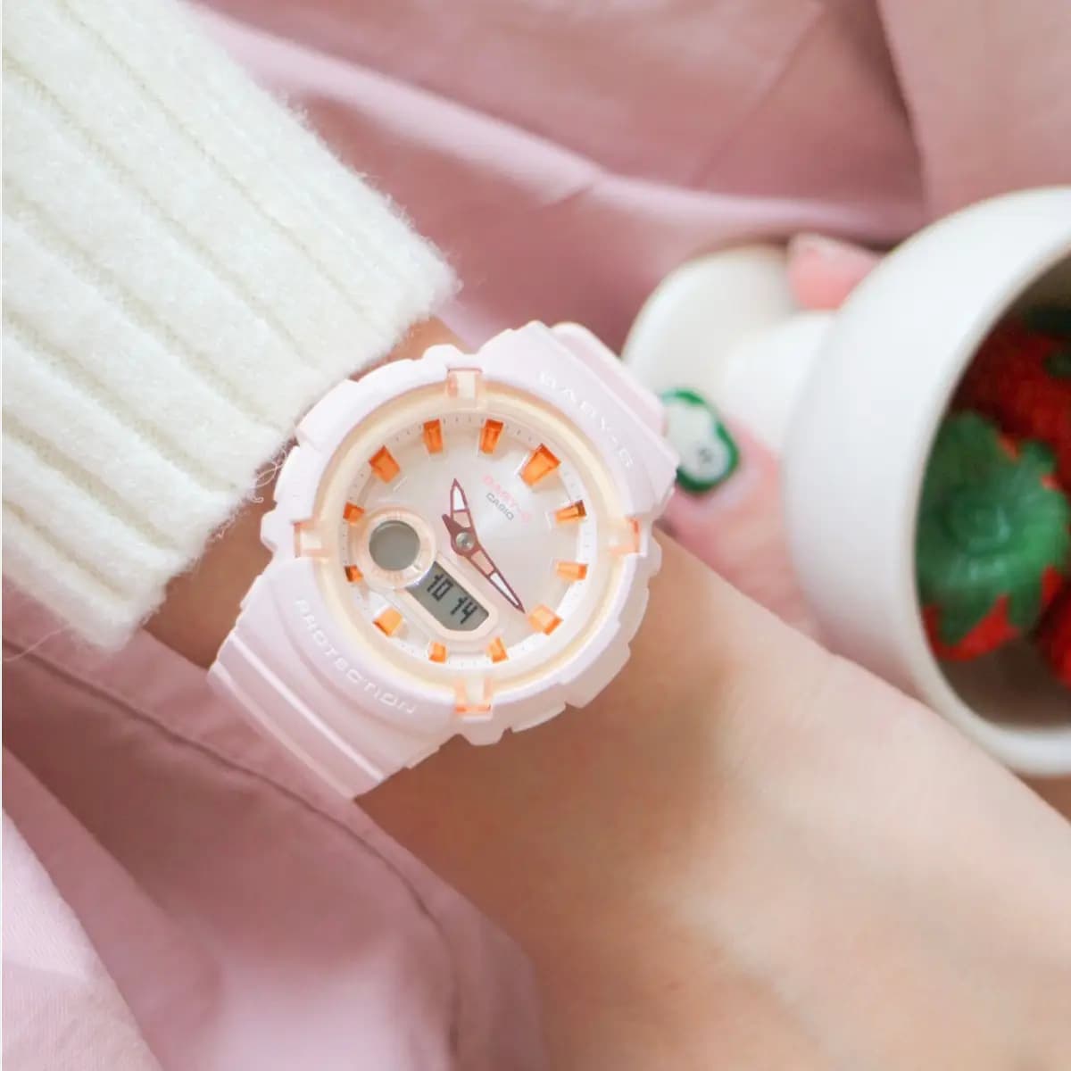 ساعت مچی زنانه کاسیو بیبی جی مدل Casio Baby-G BGA-280SW-4ADR — تصویر ۲