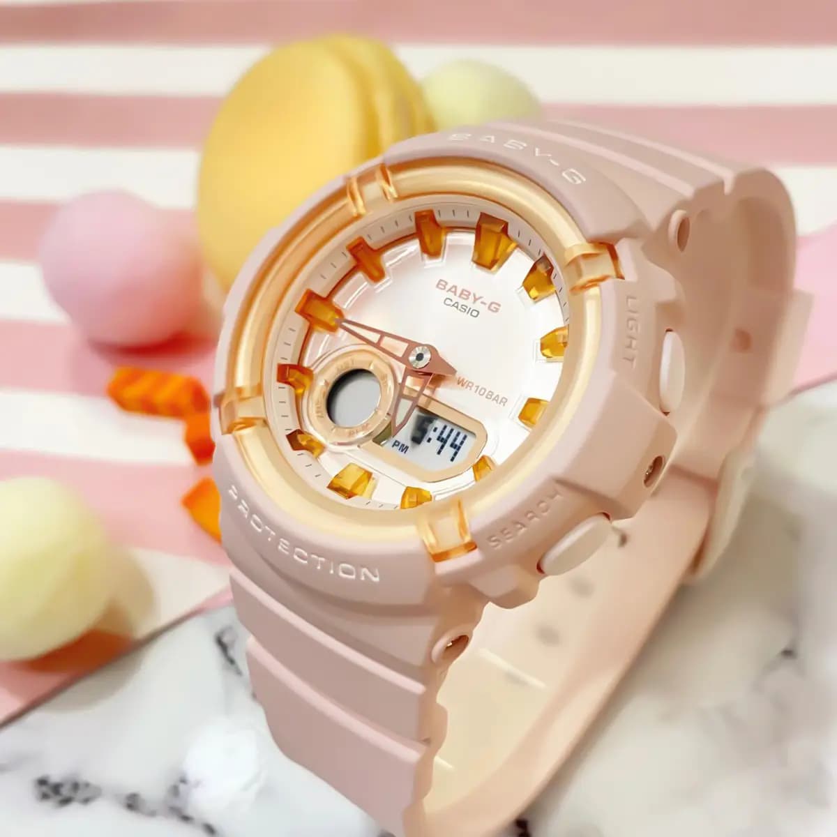 ساعت مچی زنانه کاسیو بیبی جی مدل Casio Baby-G BGA-280SW-4ADR — تصویر ۴