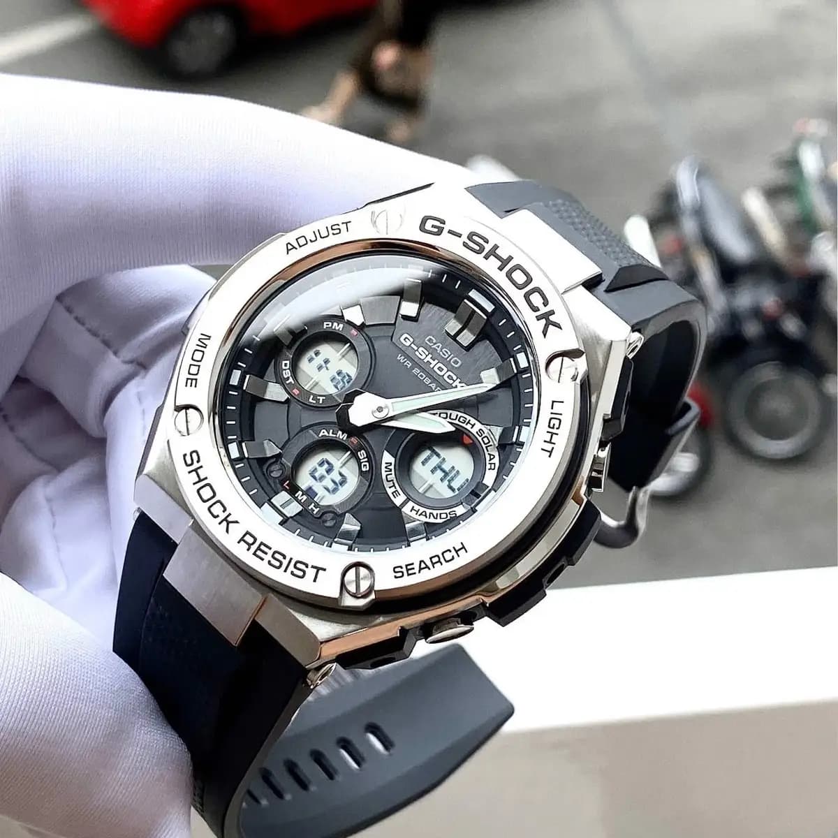ساعت مچی مردانه کاسیو جی شاک مدل Casio G-Shock GST-S110-1AD — تصویر ۵