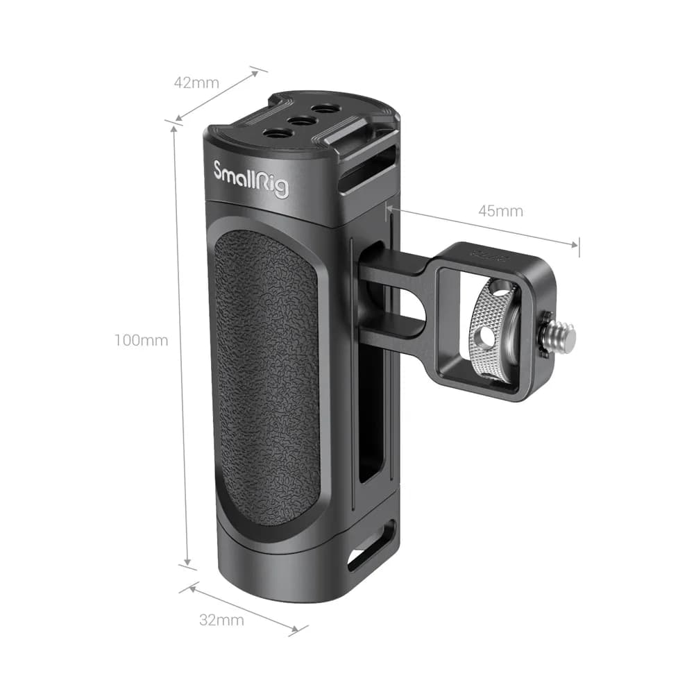 دسته کیج موبایل اسمال ریگ | SmallRig Lightweight Side Handle for Smartphone Cage — تصویر ۵