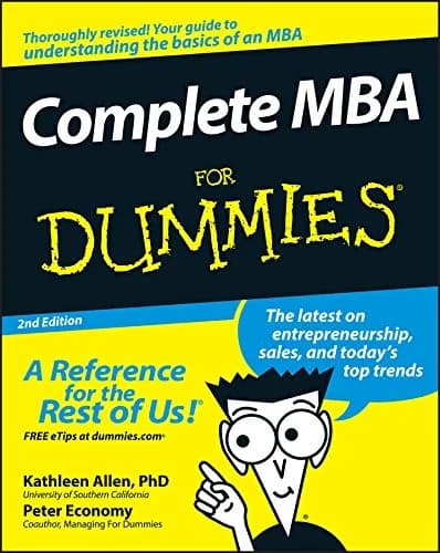 و دانلود نسخه کامل کتاب زبان اصلی Complete MBA For Dummies® 2nd Edition | دانلود کتاب خارجی