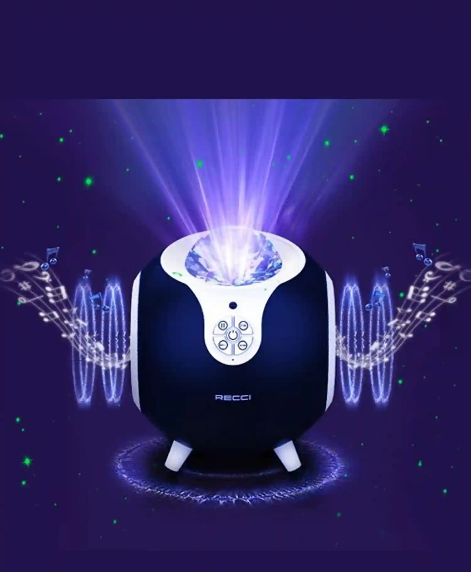 اسپیکر بلوتوثی و چراغ خواب رسی مدل RSK-W22 — تصویر ۷