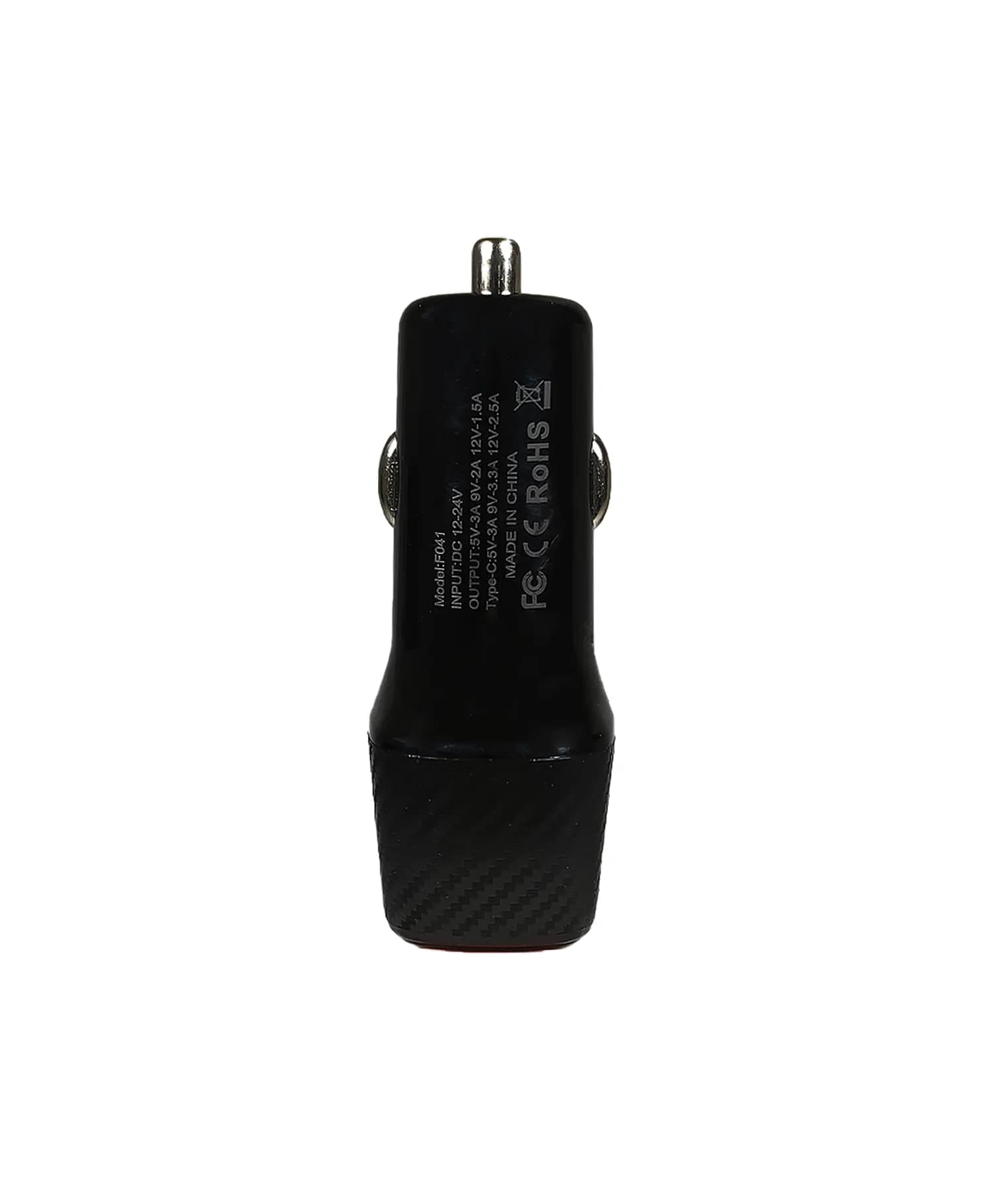 شارژر فندکی فست و PD دو پورت firstyou مدل f041 38W — تصویر ۳