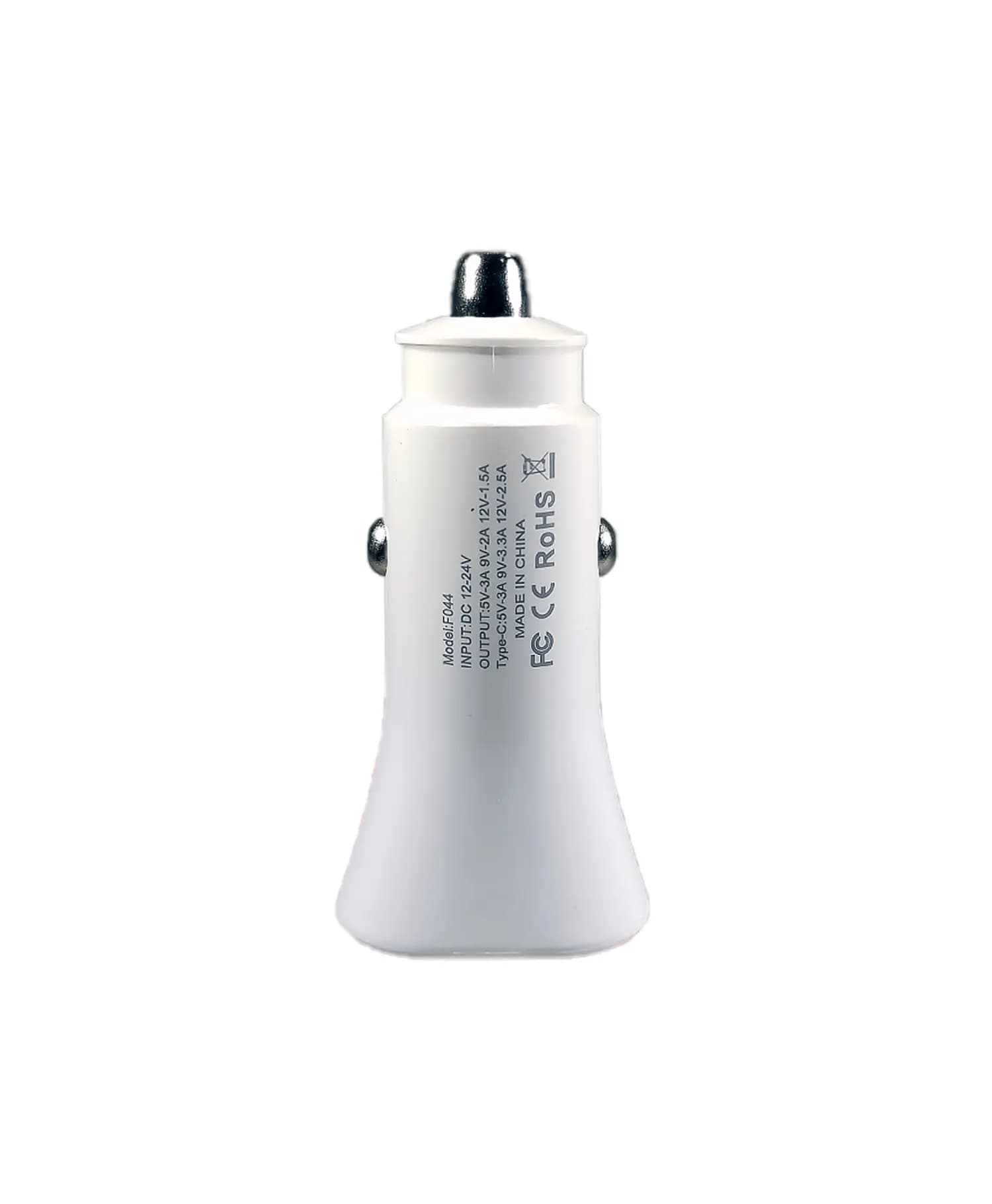 شارژر فندکی فست و PD دو پورت firstyou مدل f044 38W — تصویر ۳
