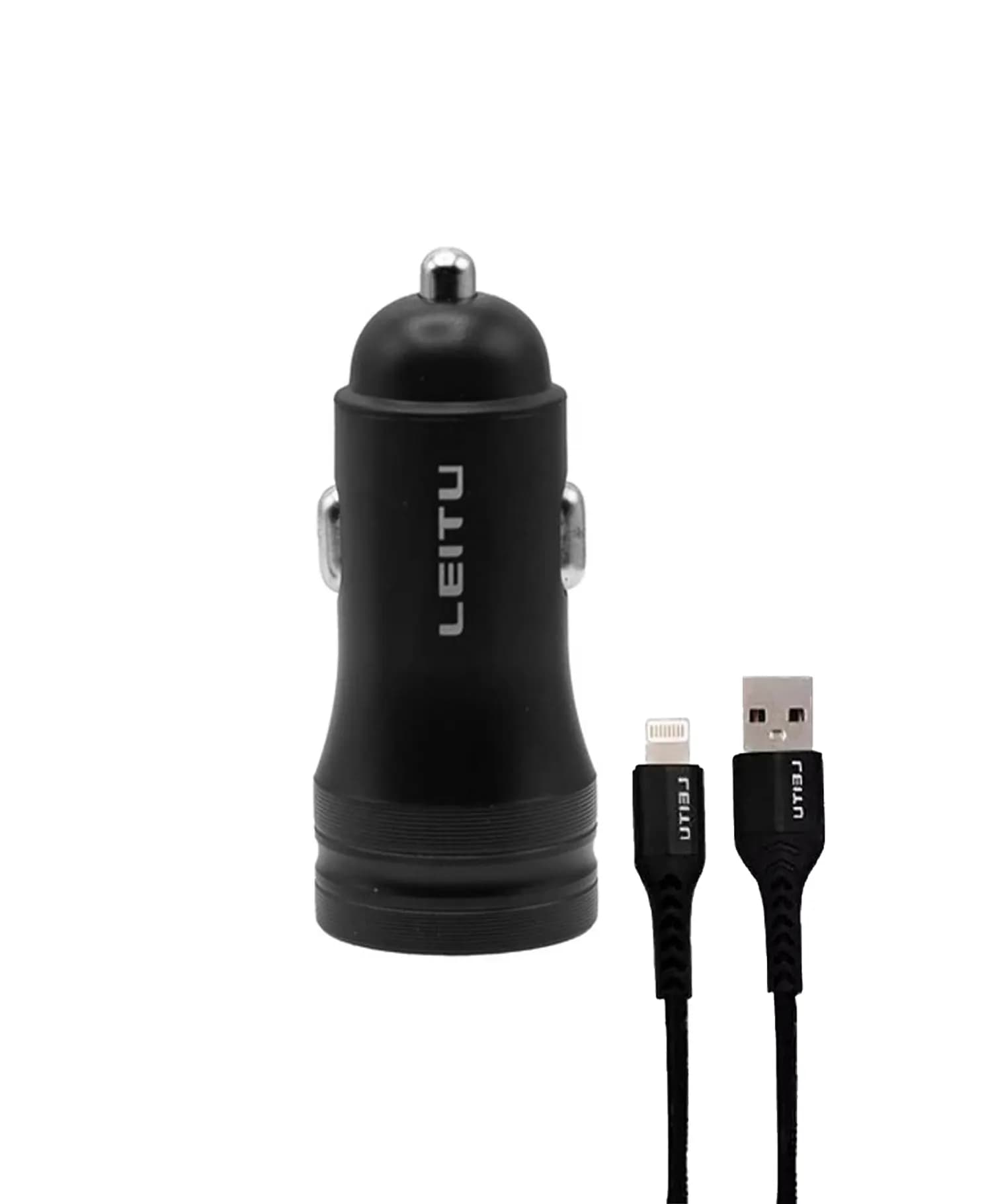 شارژر فندکی لیتو مدل LC-C13 با کابل Lightning