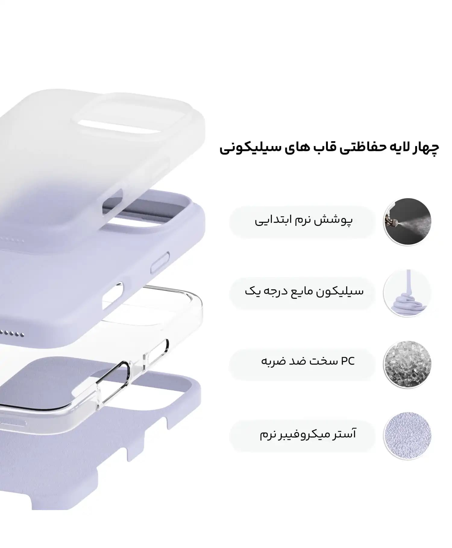 قاب سیلیکونی اورجینال گوشی موبایل آیفون Iphone 16 Pro — تصویر ۵
