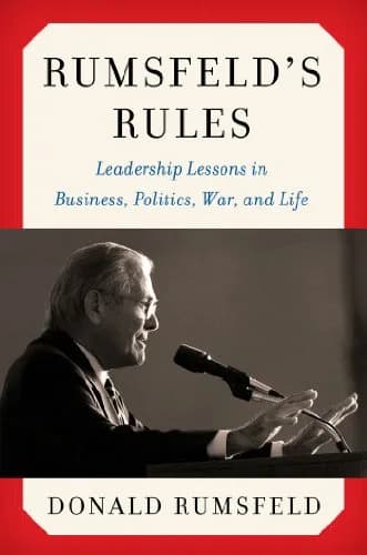 و دانلود نسخه کامل کتاب زبان اصلی Rumsfeld’s Rules: Leadership Lessons in Business, Politics, War, and Life Kindle Edition | دانلود کتاب خارجی