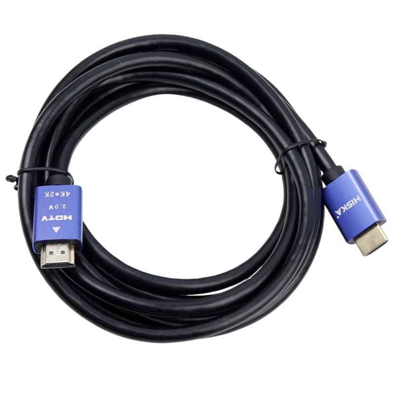 کابل هیسکا Hiska HD08 HDMI v2.0 4K 3m — تصویر ۴