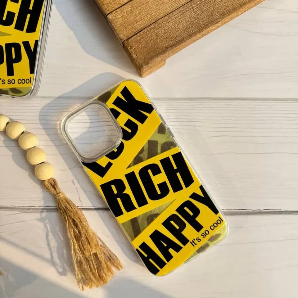 قاب Luck Rich Happy زرد (587)