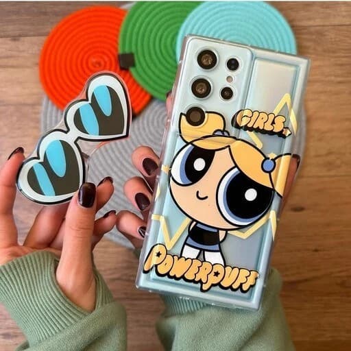 قاب Power Puff Girls همراه با پاپ سوکت (527)