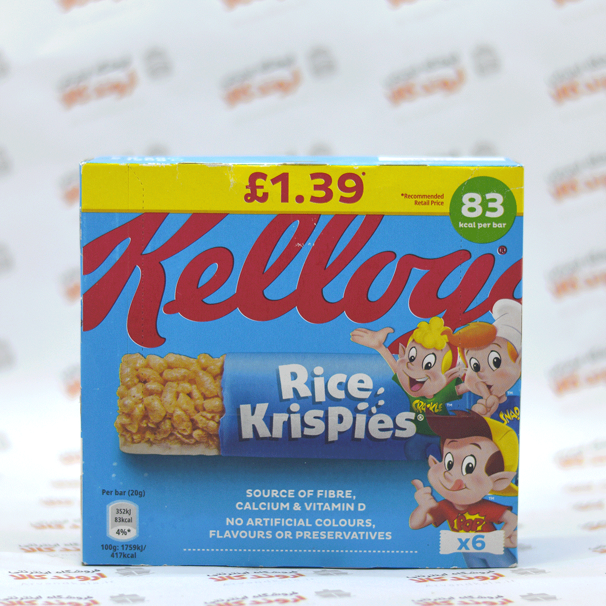 غلات بار کلوگس Kelloggs مدل Rice Krispies