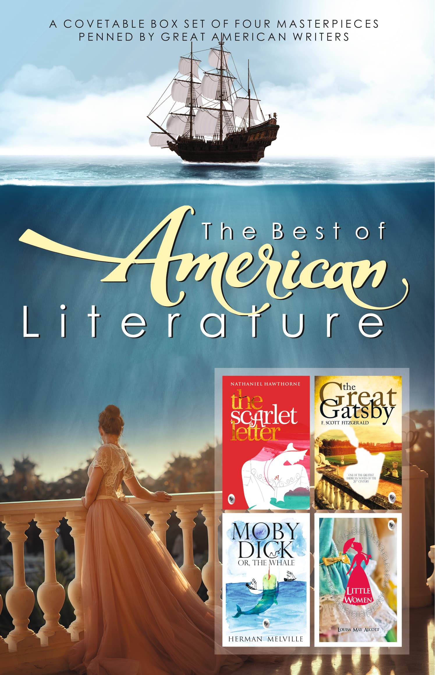 The Best of American Literature (Box-Set of 4 Books)