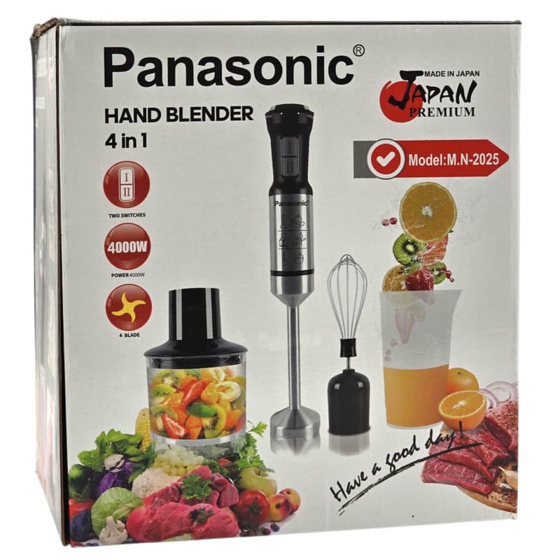گوشت کوب برقی چندکاره 4000 وات پاناسونیک مدل M.N-2025 — تصویر ۴