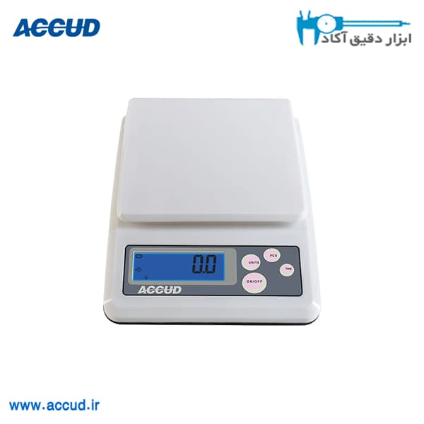 ترازو دیجیتال 3کیلویی با دقت0.1 Accud (اکود با گارانتی شرکتی) مدل WSC3000G