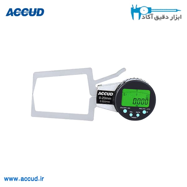 ضخامت سنج دیجیتال 60-40 میلیمتر Accud (اکود با گارانتی شرکتی) مدل 422-060-11