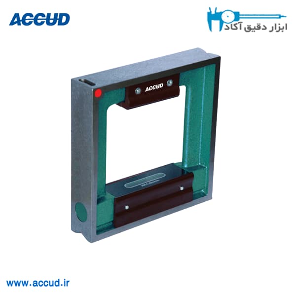 تراز صنعتی مربعی 30 سانتیمتر دقت0.02 Accud (اکود با گارانتی شرکتی) مدل 711-012-02